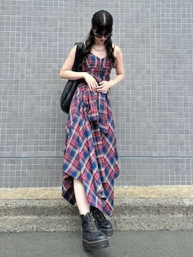 「アイテム（ブーツ）」を使った、나 츠さん（レディース・164cm・30代）の冬コーディネート