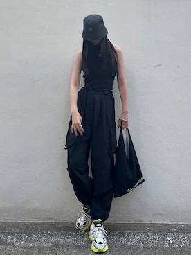 「アイテム（その他トップス）」を使った、나 츠さん（レディース・164cm）の秋コーディネート