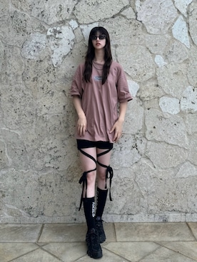 「アイテム（レッグウェア）」を使った、나 츠さん（レディース・164cm・20代）の冬コーディネート