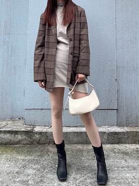 「アイテム（ワンピース）」を使った、나 츠さん（レディース・164cm・30代）の秋コーディネート