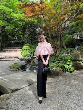 「アイテム（パンプス）」を使った、나 츠さん（レディース・164cm）の秋コーディネート