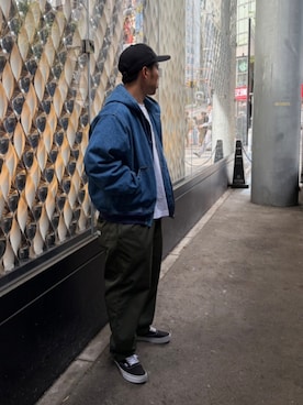 「WTAPS（ダブルタップス）のアイテム」を使った、seishiroさん（メンズ・166cm）の春コーディネート