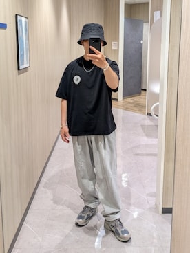 「バケットハット」｜seishiro(相互フォロー)さん（メンズ・166cm）の夏コーディネート