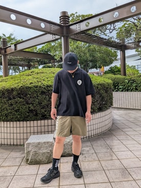 「アイテム（ゴールド系）」を使った、seishiroさん（メンズ・166cm）の秋コーディネート