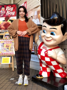 bakeさん（レディース・160cm）の秋コーディネート