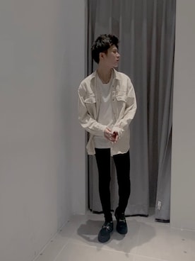 「SVEC（シュベック）のアイテム（ローファー）」を使った、yuki☑️  さん（メンズ・174cm）の秋コーディネート