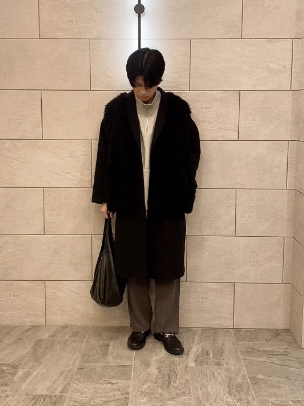 STUDIOUS（ステュディオス）の「【STUDIOUS】ソフトメルトンオーバー