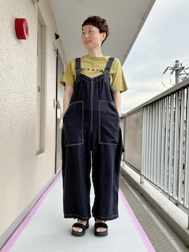 「Java（ジャバ）のアイテム」を使った、うちこさん（レディース・157cm）の夏コーディネート