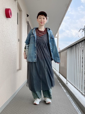 うちこさん（レディース・157cm）の春コーディネート