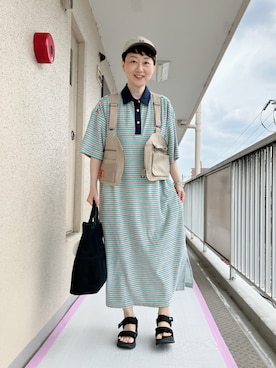 うちこさん(レディース・157cm)の夏コーディネート