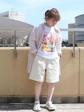 「アイテム（レッグウェア）」を使った、Miki.Nさん（レディース・148cm・30代）の春コーディネート