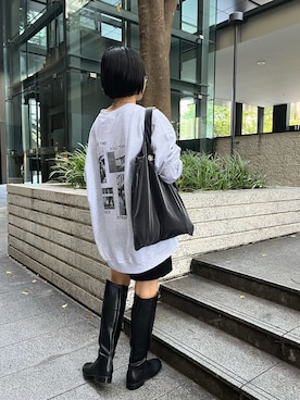 「アイテム（スウェット）」を使った、mystic_nishiさん（レディース・151cm・30代）の秋コーディネート