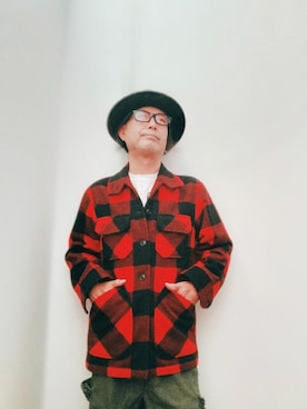 「アイテム（その他アウター）」を使った、まゆChan  さん（メンズ・169cm）の秋コーディネート