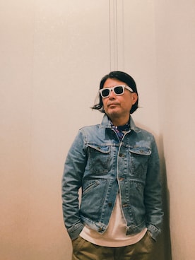 「IL BISONTE（イルビゾンテ）のアイテム」を使った、まゆChan  さん（メンズ・169cm）の春コーディネート