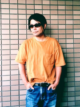 「UNIQLO U」｜まゆChan  さん（メンズ・169cm）の夏コーディネート