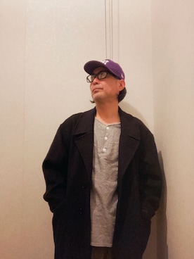 「MONKEY TIME（モンキータイム）のアイテム」を使った、まゆChan  さん（メンズ・169cm）の冬コーディネート