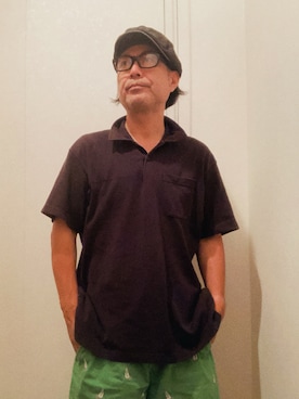 「アイテム（ハンチング/ベレー帽）」を使った、まゆChan  さん（メンズ・169cm・50代）の秋コーディネート