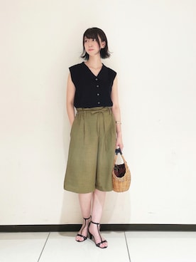 megさん（レディース・159cm）の夏コーディネート