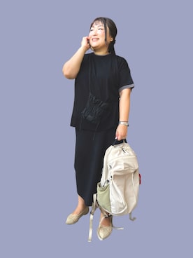 「アイテム（腕時計）」を使った、nanさん（レディース・164cm）の夏コーディネート