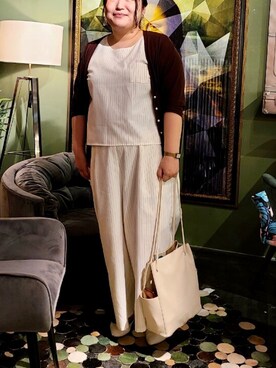 nanさん（レディース・163cm）の夏コーディネート