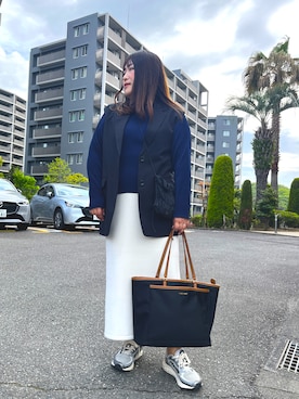 「COLE HAAN（コールハーン）のアイテム」を使った、nanさん（レディース・164cm）の春コーディネート