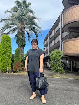 「アイテム（パンプス）」を使った、nanさん（レディース・164cm）の夏コーディネート