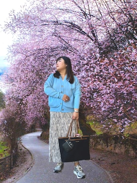 「coca（coca）（コカ）のアイテム」を使った、nanさん（レディース・164cm）の春コーディネート