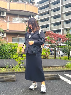 「URBAN RESEARCH（アーバンリサーチ）のアイテム（シャツ/ブラウス）」を使った、nanさん（レディース・164cm）の秋コーディネート