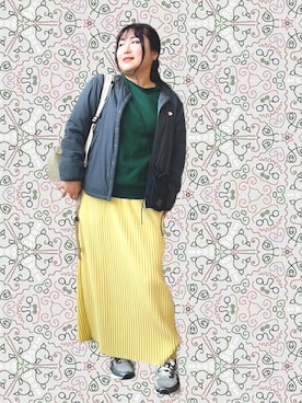 「DANTON（ダントン）のアイテム」を使った、nanさん（レディース・164cm）の春コーディネート