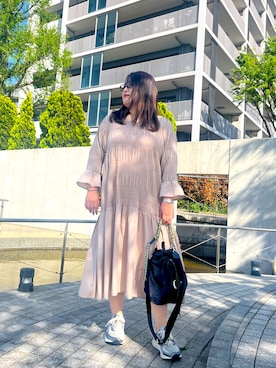 「L.L.Bean（エルエルビーン）のアイテム」を使った、nanさん（レディース・164cm）の春コーディネート