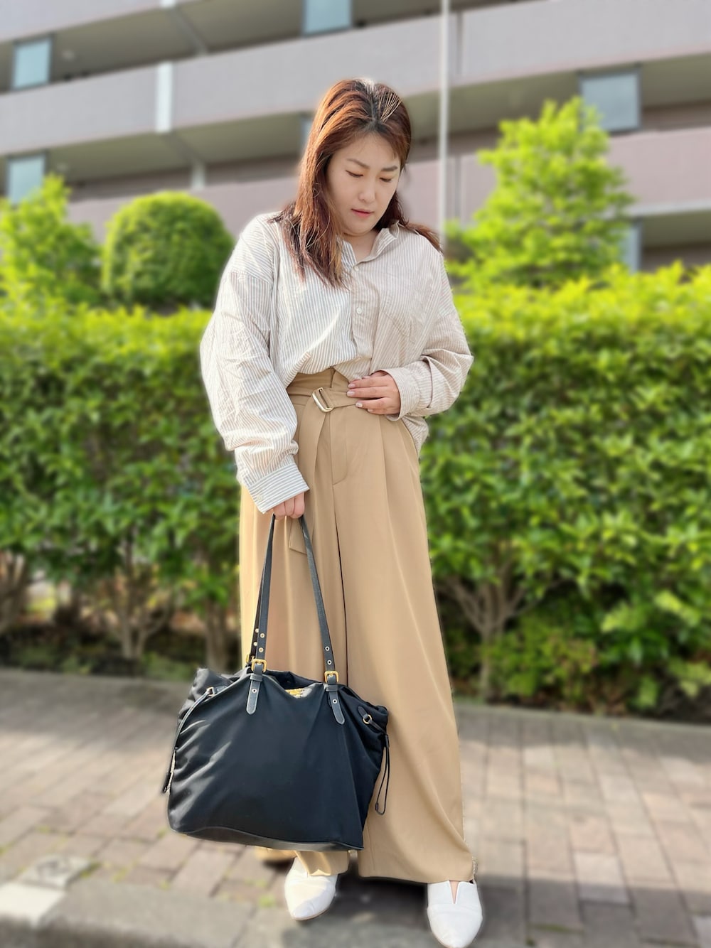 nan｜PRADAのトートバッグを使ったコーディネート - WEAR