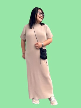 「wee9s（ウィークス）のアイテム」を使った、nanさん（レディース・164cm）の秋コーディネート