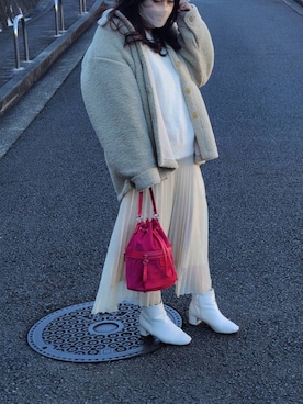 nanさん（レディース・163cm）の冬コーディネート