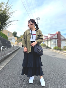 nanさんの（TOMMY HILFIGER | トミーヒルフィガー）を使ったコーディネート