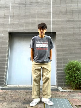 「アイテム（腕時計）」を使った、土佐兄弟　兄　たくやさん（メンズ・182cm・30代）の秋コーディネート