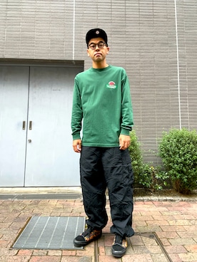 「GAP（ギャップ）のアイテム」を使った、土佐兄弟　兄　たくやさん（メンズ・182cm）の秋コーディネート