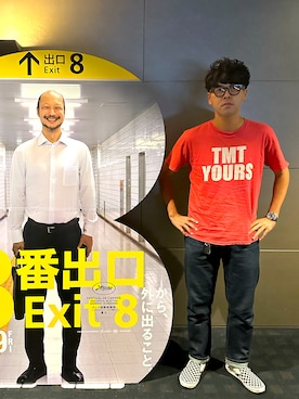 「アイテム（腕時計）」を使った、土佐兄弟　兄　たくやさん（メンズ・182cm・30代）の秋コーディネート