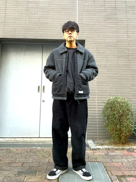 土佐兄弟　兄　たくやさん（メンズ・182cm）の秋コーディネート