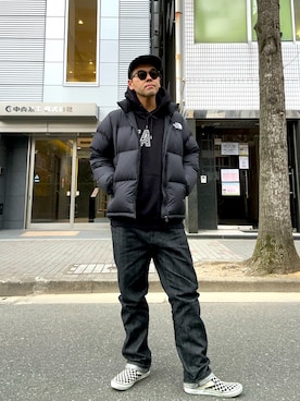 土佐兄弟　兄　たくやさん（メンズ・182cm）の冬コーディネート