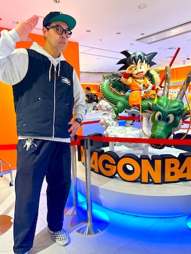 「Ray-Ban（レイバン）のアイテム」を使った、土佐兄弟　兄　たくやさん（メンズ・182cm）の冬コーディネート