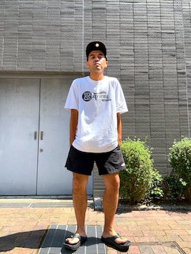 「アイテム（シューズ）」を使った、土佐兄弟　兄　たくやさん（メンズ・182cm・30代）の夏コーディネート