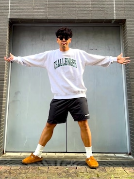 「Ray-Ban（レイバン）のアイテム」を使った、土佐兄弟　兄　たくやさん（メンズ・182cm）の秋コーディネート
