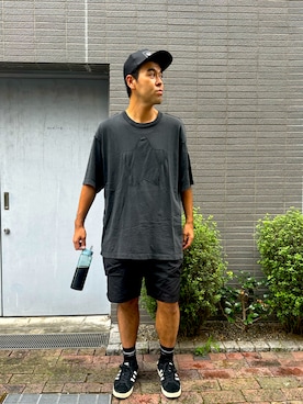 「COACH（コーチ）のアイテム」を使った、土佐兄弟　兄　たくやさん（メンズ・182cm）の夏コーディネート