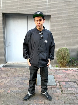 「Danner（ダナー）のアイテム」を使った、土佐兄弟　兄　たくやさん（メンズ・182cm）の春コーディネート