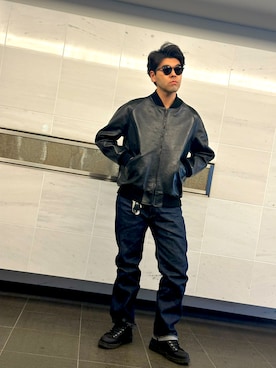 「Danner（ダナー）のアイテム」を使った、土佐兄弟　兄　たくやさん（メンズ・182cm）の春コーディネート