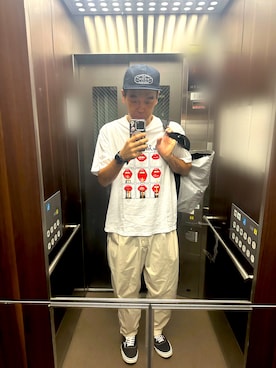「WACKO MARIA（ワコマリア）のアイテム」を使った、土佐兄弟　兄　たくやさん（メンズ・182cm）の夏コーディネート