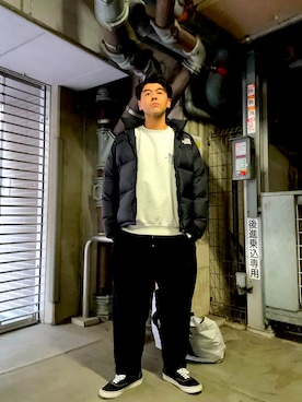 土佐兄弟　兄　たくやさん（メンズ・182cm）の冬コーディネート