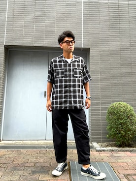 「CONVERSE（コンバース）のConverse 1970s Chuck Taylor All Star Canvas Sneakers（スニーカー）」を使った、土佐兄弟　兄　たくやさん（メンズ・182cm・30代）の夏コーディネート