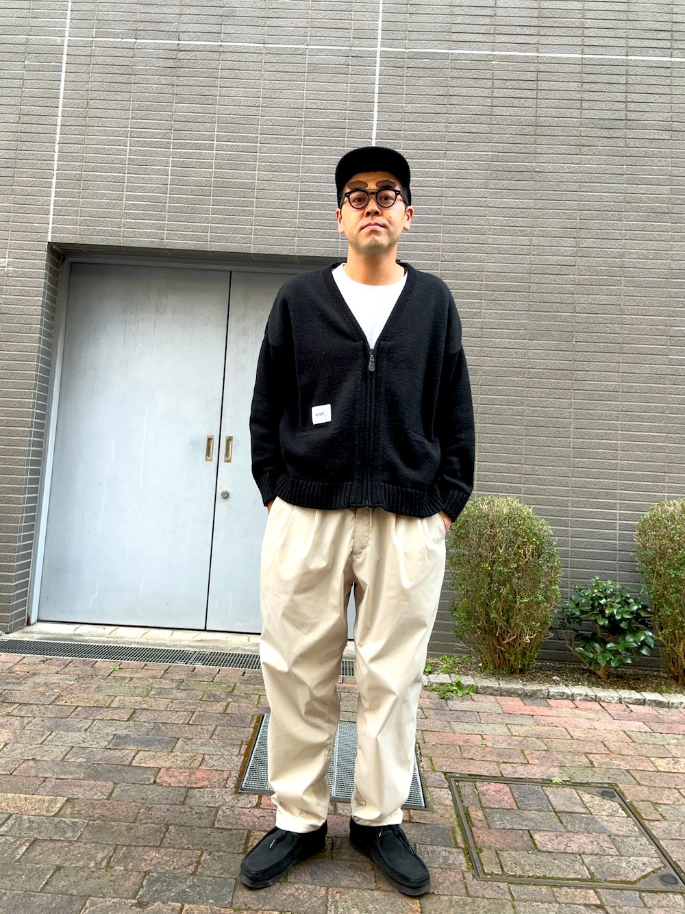 WTAPS カーディガン ブラック WT-0607 WTAPS カーディガン ブラック WT-0607 WTAPS カーディガン
