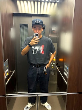「WACKO MARIA（ワコマリア）のアイテム」を使った、土佐兄弟　兄　たくやさん（メンズ・182cm）の夏コーディネート